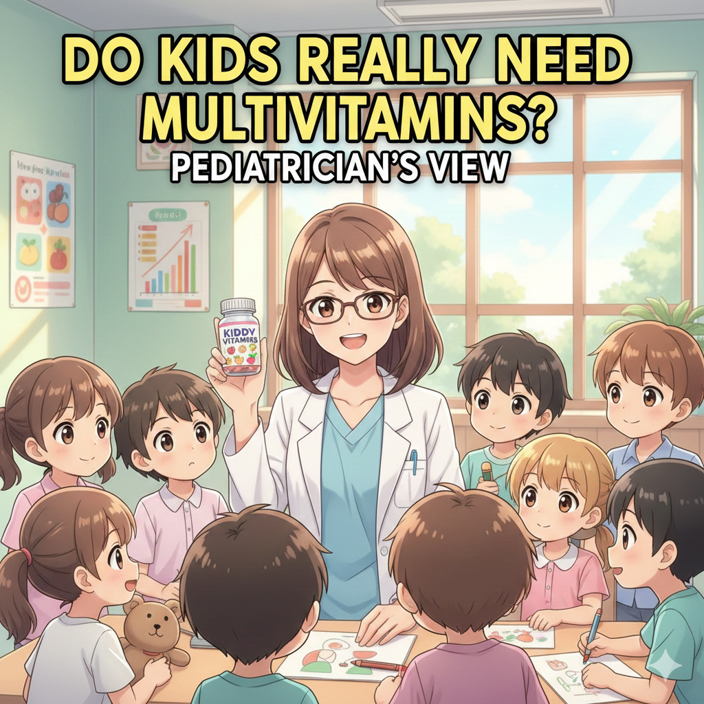Do Kids Really Need Multivitamins Pediatricians View
