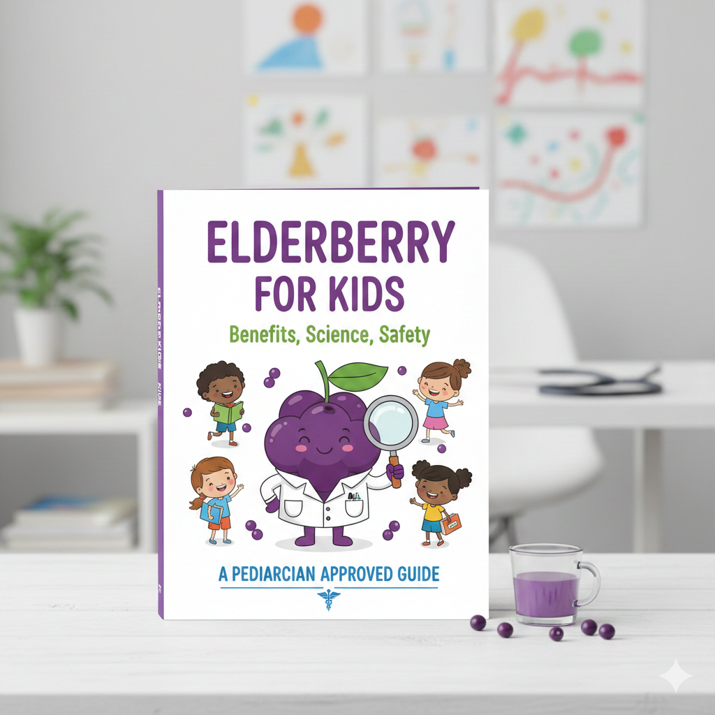 Elderberry for Kids Benefits Science Safety — A Pediatrician Approved Guide Elderberry for Kids Benefits, Science, Safety, A Pediatrician-Approved Guide